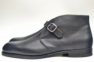 F.lli Giacometti@teb WRbeB@" PIA TR-Scotch grain Monk Chukka "@OCU[ VON `bJu[c@col.BLUE NUITE