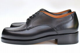F.lli Giacometti　フラテッリ ジャコメッティ　" U - tip Shoes "　Uチップ　レザーシューズ　col.Nero