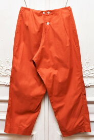 TUKI　ツキ　" Pajamas "　パジャマパンツ　col.dull orange（48）
