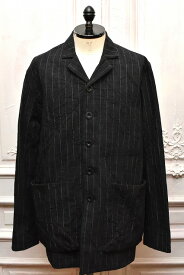 toogood　トゥーグッド　" THE PHOTOGRAPHER JACKET - CRUMPLED PINSTRIPE "　フォトグラファージャケット　 col. Flint