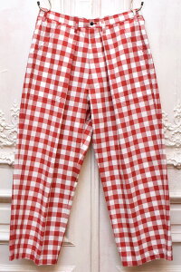 CLASS�@ CCGS03 - VICHY GINGHAM (LYRIA) �@�N���X�@�p���c�@col. White / Red