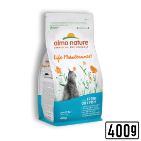 ≪猫≫almo nature アルモネイチャー ホリスティックドライフード 成猫用 フレッシュフィッシュ 400g キャットフード ドライフード 正規品【POINTUP20】