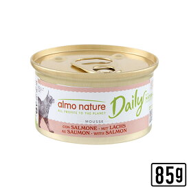 ≪猫≫almo nature アルモネイチャー デイリーメニュー缶 サーモンムース85g キャットフード ウェットフード 正規品【POINTUP20】