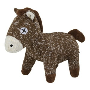 【犬】DADWAYPET ダッドウェイペット FAD ファッド AnimalplushToy 干支プラッシュトイ ホース ブラウン ワイド S 犬用おもちゃ ドッグトイ 数量限定
