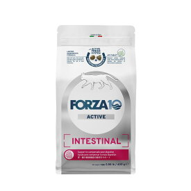 【猫】FORZA10 アクティブライン インテスティナル アクティブ キャット 胃腸ケア 400g キャットフード 療法食【POINTUP20】