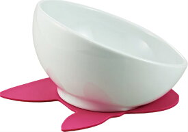 HARIO ハリオ BUHIプレ ホワイト/ピンク PTS-BH-W-SH フードボウル ペット用食器 ドッグフードボウル