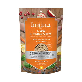 【猫】インスティンクト instinct ローロンジェビティ 成猫(チキン) 269g フリーズドライ総合栄養食 キャットフード ドライフード【POINTUP20】
