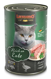 LEONARDO クオリティーセレクション ダック400g 猫用 缶詰 キャットフード ウェットフード【0424pu】