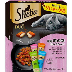 �}�[�X�W���p�� Sheba DUO �V�[�o �f���I ���I�C�̍K�O�����Z���N�V���� 200g �L�p�t�[�h �����h�{�H ���L�p