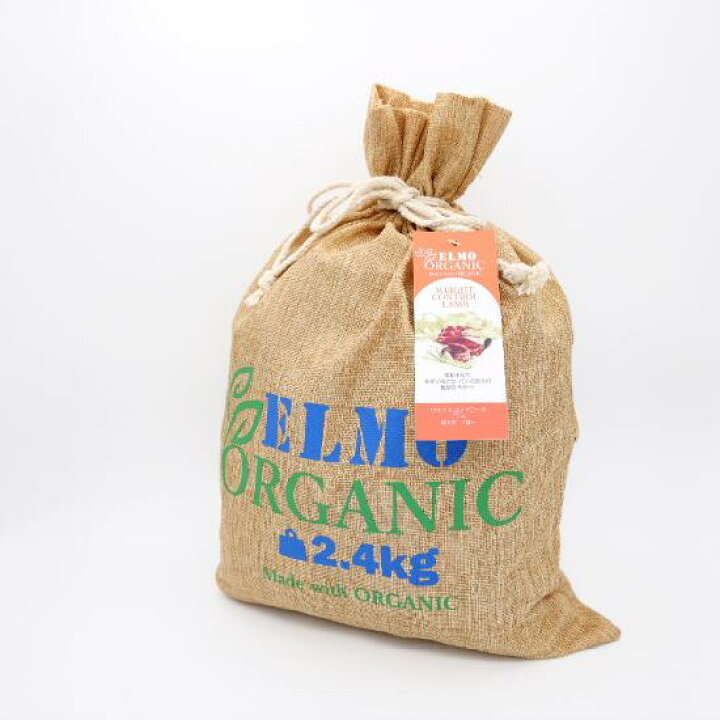 楽天市場】ELMO エルモ オーガニック ウェイトコントロール ラム 2.4kg 