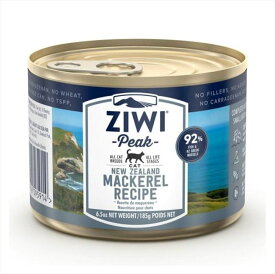 ZiwiPeak WET WET MACKEREL FOR CATS 猫缶 マッカロー 185g ウエット キャットフード【0329petpu】