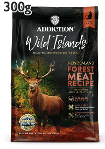 ADDICTION�@Wild Islands FOREST MEAT RECIPE�@���C���h�A�C�����Y �A�f�B�N�V�����@�t�H���X�g�~�[�g�L���b�g�t�[�h300g�@�h���C�t�[�h�yPOINTUP20�z