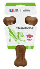 Benebone ベネボーン ウィッシュボーン ベーコン ミディアム 犬用 おもちゃ