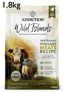 ADDICTION Wild Islands HIGHLAND MEATS RECIPE �A�f�B�N�V���� ���C���h�A�C�����Y �A�C�����h �n�C�����h�~�[�c�h�b�O�t�[�h1.8kg �h���C�t�[�h�yPOINTUP20�z