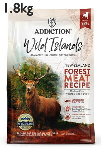 ADDICTION Wild Islands FOREST MEAT RECIPE �A�f�B�N�V���� ���C���h�A�C�����Y �t�H���X�g�~�[�g �h�b�O�t�[�h1.8kg �h���C�t�[�h�yPU0404�z