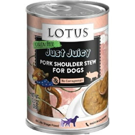 【犬】Lotus ロータスドッグJJポークショルダー355g ドッグフード ウェットフード 総合栄養食【0424pu】