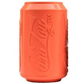 sodapup ソダパップ・缶トイ S オレンジ スクイーズ 犬 噛むおもちゃ おやつディスペンサー ソーダパップ　食器 正規品【PU0204】