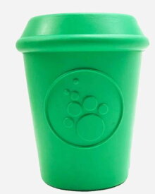 sodapup ソダパップ・SPCコーヒーカップLグリーン 犬 噛むおもちゃ おやつディスペンサー ソーダパップ　食器【0527pu】