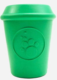 sodapup ソダパップ・SPCコーヒーカップMグリーン 犬 噛むおもちゃ おやつディスペンサー ソーダパップ　食器【0527pu】