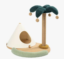在庫限り 処分特価 pidan ピダン 爪とぎ テント キャットポール とある島ベッド 快適猫ハウス ミニタワー【PU0704】PU0711