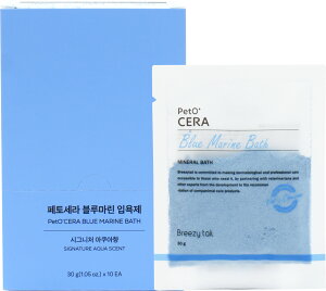 PetO'CERA ybgZ Dog SPA hbOXp Blue Marine Bath u[}oXiێEj 30gx10ܓ p܁yPU1017z
