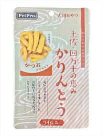 PetPro ペットプロ 土佐・四万十の恵み かりんとう かつお 40g 犬用 おやつ ドッグ