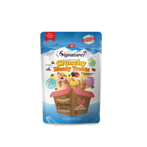 Signature7 VOl`[7 Crunchy Meaty Treats N`[~[eB[g[c CHICKEN `Lt[o[ 50g Lp Lbgg[cyPU0924z