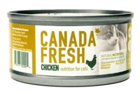 カナダフレッシュ　猫用缶詰　チキン　85g　猫用フード　CANADA FRESH　キャットフード　ウェットフード