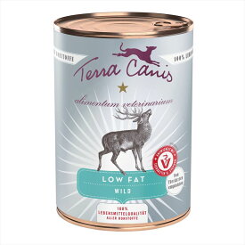 TerraCanis テラカニス ALIVET アリベット ローファット低脂肪（鹿肉） ウェットフード ドッグフード400g缶 総合栄養食