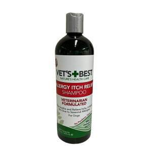 yzVET'S BEST xbcxXg p ALLERGY ITCH RELIEF SHAMPOO AW[C[`[tVv[ 470ml KiPU0919