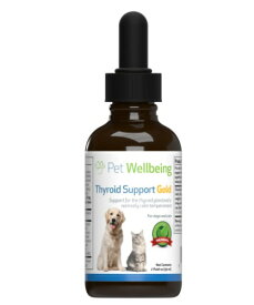 Pet Wellbeing ペットウェルビーイング Thyroid Support GOLD「猫：甲状腺」 59ml 猫用