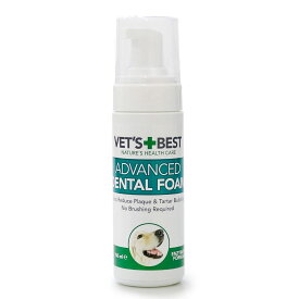 VET'S BEST ベッツベスト デンタルフォーム 歯・口腔ケア 歯石歯垢ケア ドッグケア用品 犬用 泡歯磨き 正規品【PU0804】