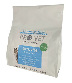 PRO-VET プロベット 猫 ストルバイト（尿石溶解、維持） お試しサイズ 500g 療法食キャットフード ドライフード