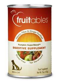 fruitables フルタブルズ オンリーパンプキン425g 缶詰 野菜 犬猫用 消化補助食品