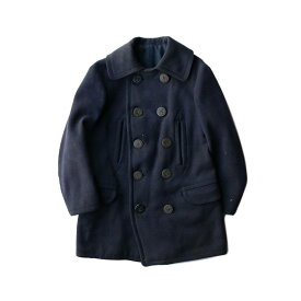 【送料無料】WW1 1910年代 US NAVY ピーコート SIZE S【中古】アメリカ古着 メンズ カジュアル ヴィンテージ アウター コート 10s 第一次世界大戦 13スター ボタン ネイビー ブラック 濃紺 スペシャル＼お買い物マラソンP最大47倍／＼25日楽天カード利用でP5倍／