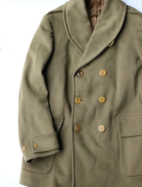 楽天市場】ヴィンテージ 1940年代 US ARMY ショールカラーコート 