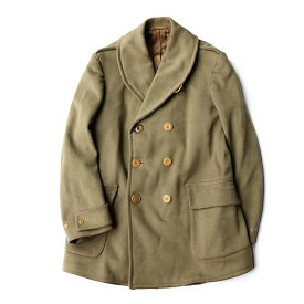 ヴィンテージ 1940年代 US ARMY ショールカラーコート SIZE42｜メンズ古着 アメリカ古着 ヴィンテージ ファッション ヴィンテージ スタイル 中古 ユーズド ミリタリー ~40s US ARMY WOOL SHAWL COLLAR COAT SIZE42＼25日楽天カード利用でP5倍／