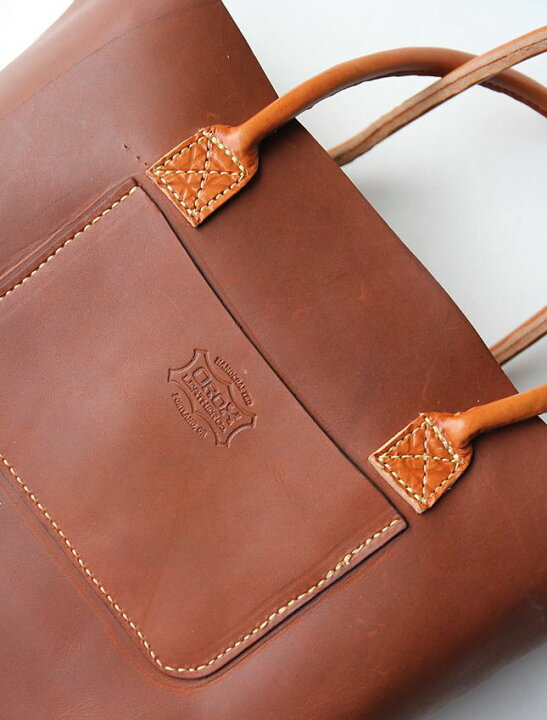 楽天市場】Orox Leather Co レザートートバッグ｜Merces Tote - Tan 