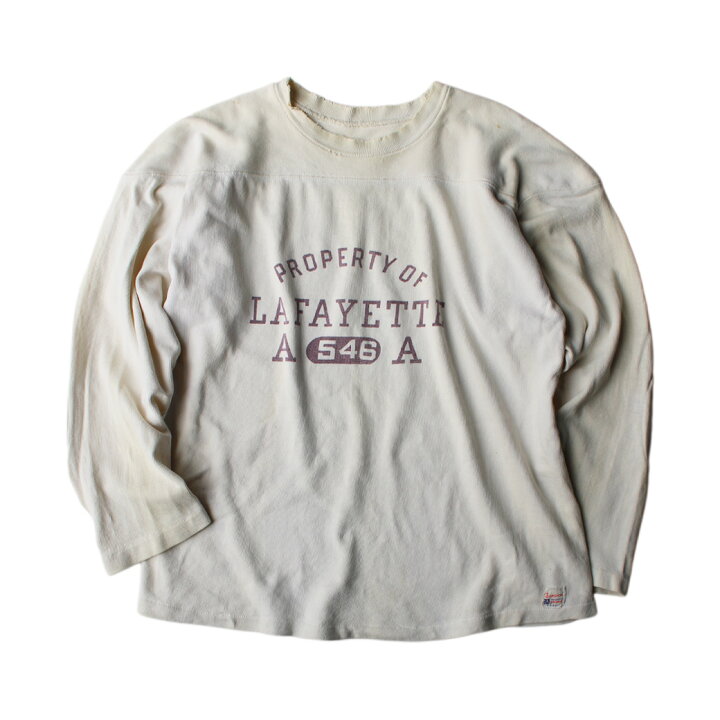 楽天市場】40年代頃 CHAMPION 製 フットボールTシャツ | メンズ古着 