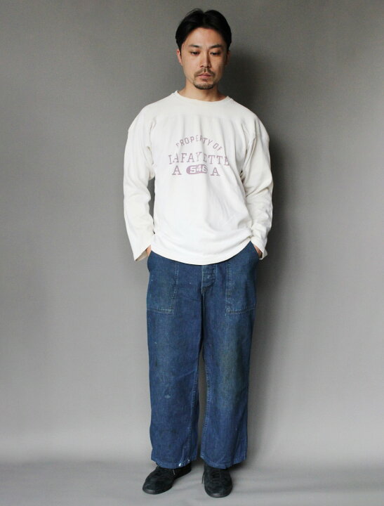楽天市場】40年代頃 CHAMPION 製 フットボールTシャツ | メンズ古着 