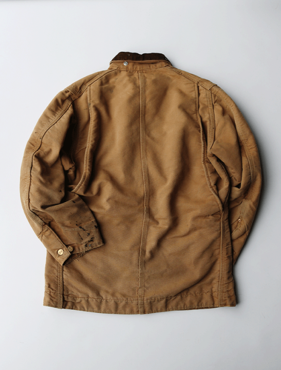 希少 古着 60's スエード レザー カバーオール カーハート carhartt - 超希少 40s carhartt カバーオール の通販 by