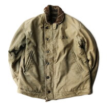 楽天市場】n－1 ビンテージ デッキジャケット 古着（メンズ 