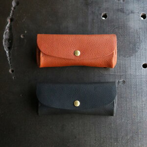 CINQ めがねケース|イタリアンレザー サンク 眼鏡ケース キャメル ブラック 茶 黒 あす楽