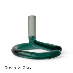 amabro TWO TONE INCENSE HOLDER�b�A�}�u�� �������� �K���X�� �ϔM �X�e�B�b�N����p �c�[�g�[�� ���u���V�t�� �C���e���A�ySS10�z