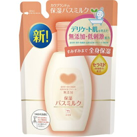 カウブランド無添加 保湿バスミルク 詰替え （450mL）/ 牛乳石鹸