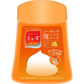 ミューズ ノータッチ泡ハンドソープ 詰替え ボトル フルーティーフレッシュ（250mL）/ レキットベンキーザージャパン