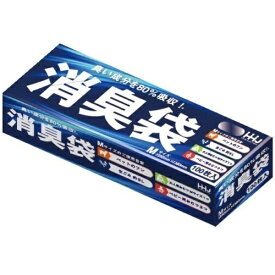 AS05 消臭袋 Mサイズ シルバー（100枚入）/ ハウスホールドジャパン