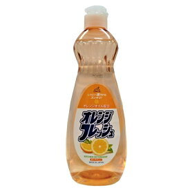 (送料無料)(まとめ買い・ケース販売)オレンジフレッシュ 食器用洗剤（600mL）(20個セット）/ ロケット石鹸