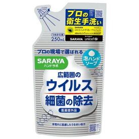 (送料無料)(まとめ買い・ケース販売)ハンドラボ 薬用泡ハンドソープ 詰替用（250mL）（30個セット）/ サラヤ