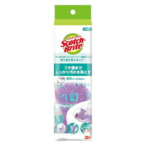 (送料無料)(まとめ買い・ケース販売)3M スコッチブライト トイレクリーナー 洗剤付 重曹プラス 取替用(6個入)(12個セット)/ スリーエムジャパン
